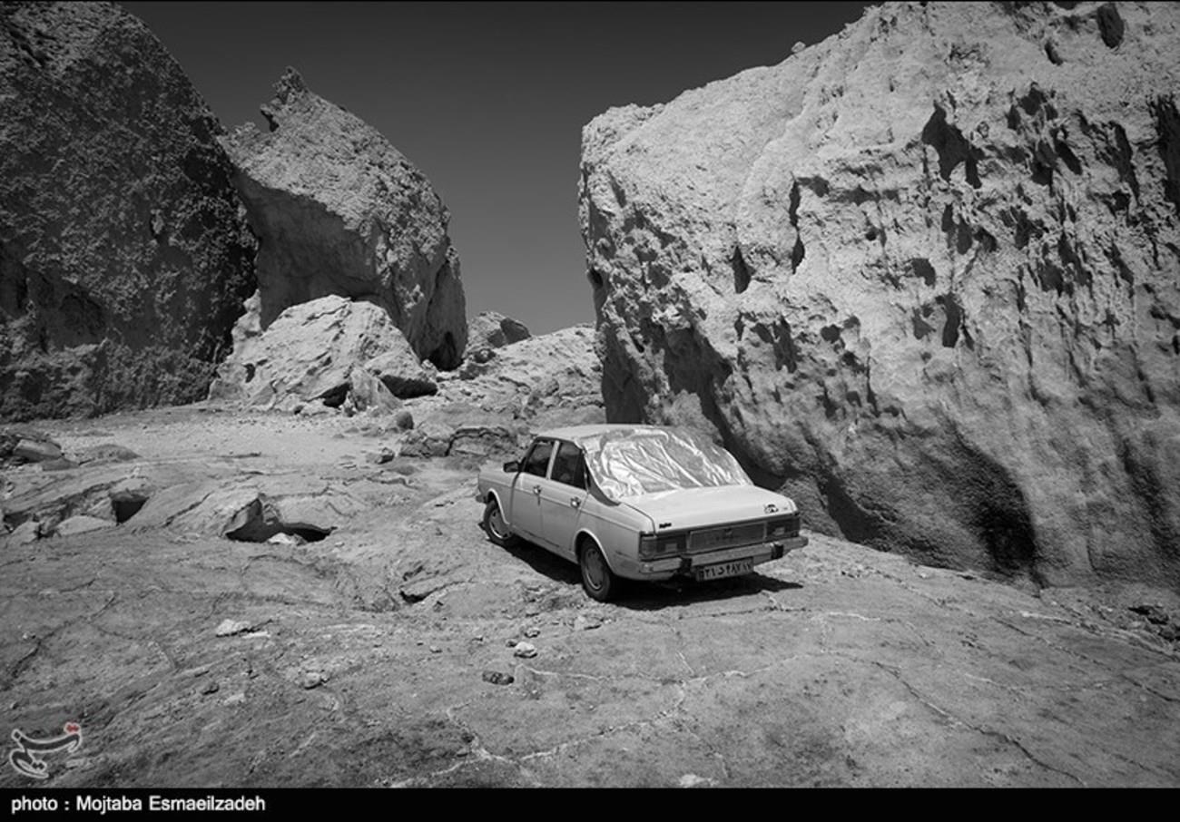 مسافران تابستانی دریاچه ارومیه+تصاویر