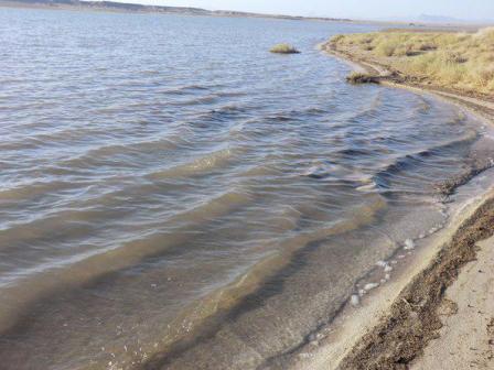 باران، 24 میلیون مترمکعب آب به دریاچه فصلی خنج هدیه کرد