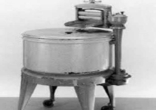 تصویری جالب از اولین ماشین لباسشویی جهان