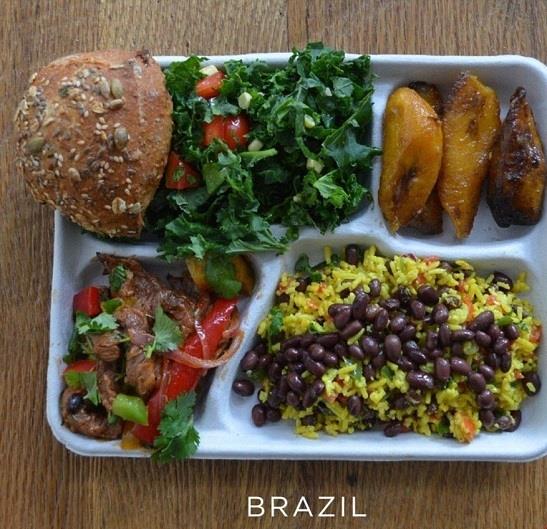 تغذیه دانش آموزان در مدارس مختلف جهان+ تصاویر
