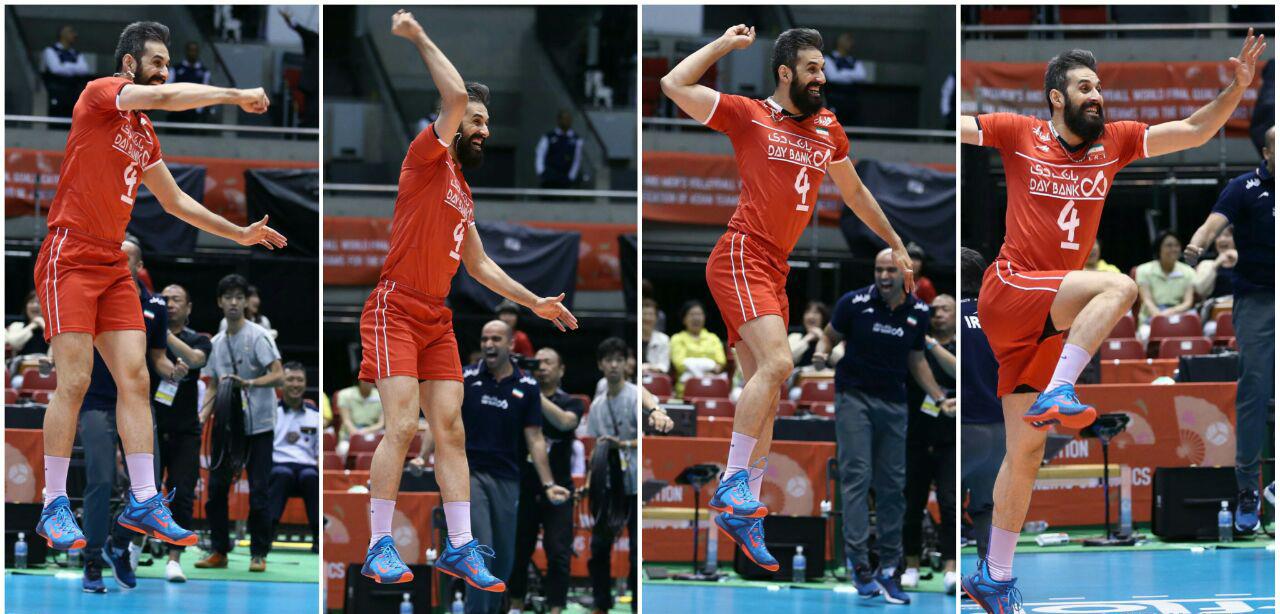 هوشِ معروف، والیبال ایران را روی لبه‌تیغ نجات داد
